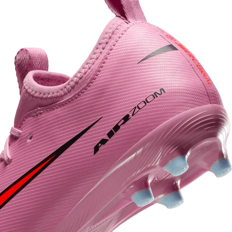Zapato de Fútbol Nike Mercurial Vapor 16 Academy Fg/Mg Rosa Niño - Imagen 9