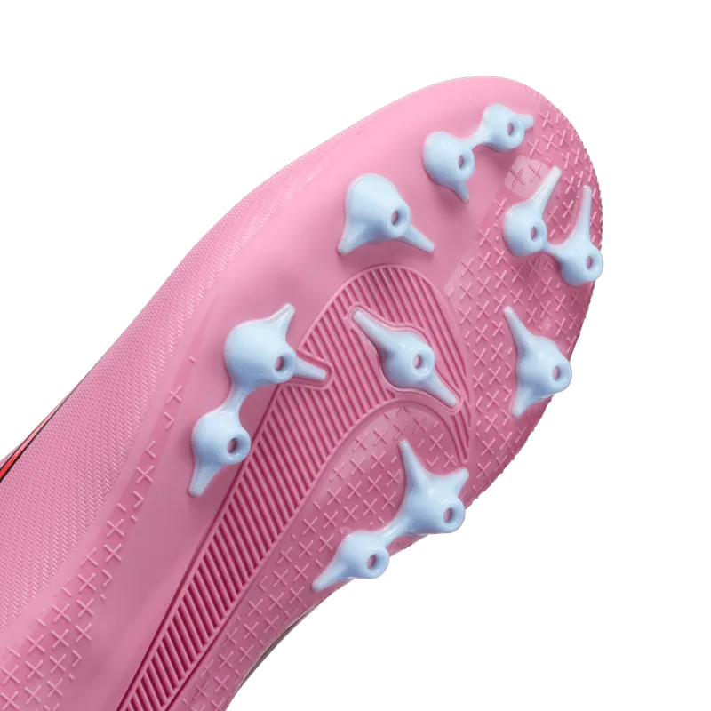 Zapato de Fútbol Nike Mercurial Superfly 10 Academy AG Rosa Niño - Imagen 8