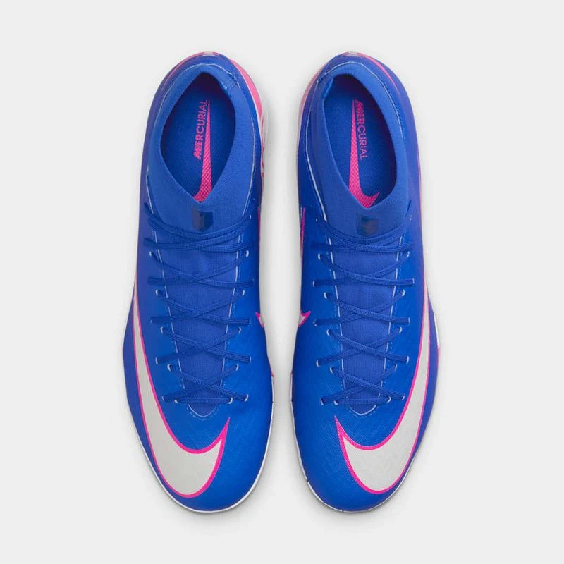 Zapatilla de Futbol Nike Zoom Superfly 10 Academy Azul-Blanco TF Adulto - Imagen 5