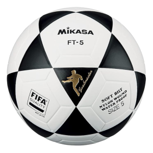 BALÓN FÚTBOL 11 MIKASA FT-5 CUERO SINTÉTICO TERMOSOLDADO