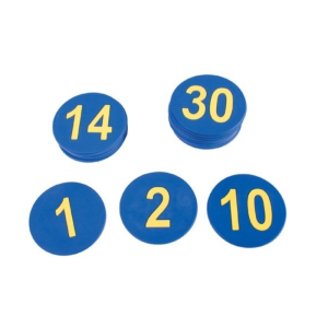 NÚMEROS DEL 1 AL 30 DE CAUCHO AMAYA