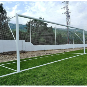 JUEGO PORTERÍAS ALUMINIO FÚTBOL 7 – 120X100 MM FIJAS