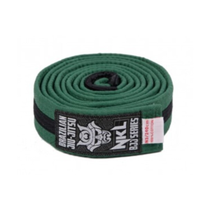 CINTURÓN «BJJ SERIES» INFANTIL VERDE/NEGRO