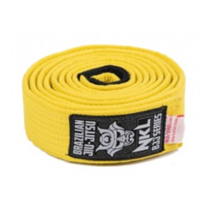 CINTURÓN «BJJ SERIES» INFANTIL AMARILLO