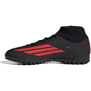 Zapatilla de Futbol Adidas F50 Club Mid TF Negra Adulto