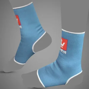 Tobilleras de Muay Thai Kick Boxing K1 MMA Azul Cyan