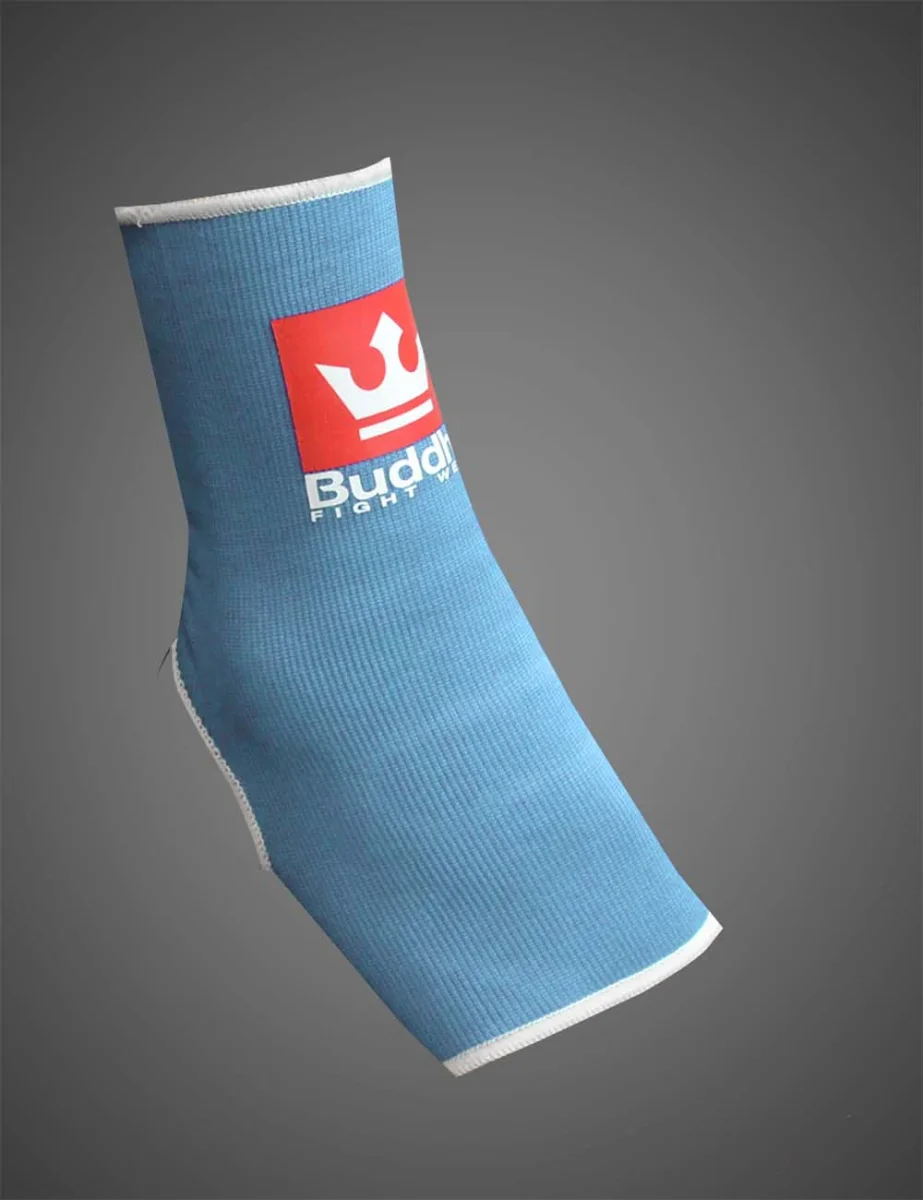 Tobilleras de Muay Thai Kick Boxing K1 MMA Azul Cyan - Imagen 4