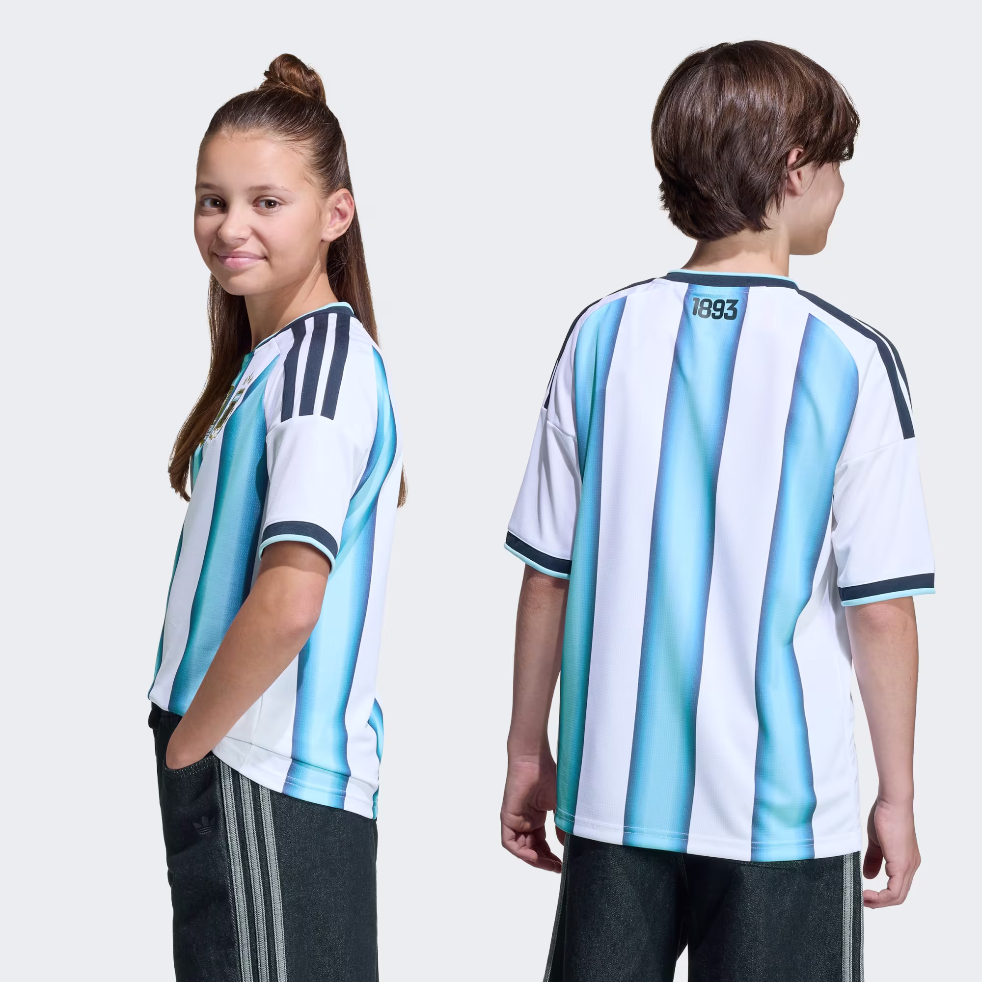 Camiseta Adidas Argentina Local 25-26 Niño - Imagen 7