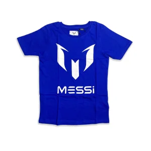 Polera Logo Messi Azul Niño