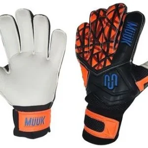 Guantes de Arquero Muuk Negro/Naranja Adulto