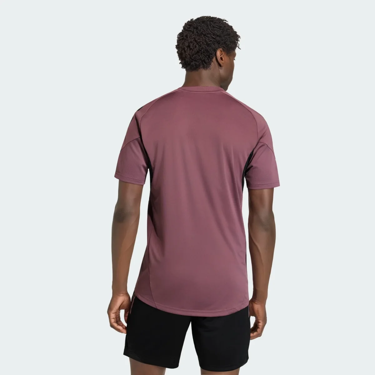 Camiseta Adidas Real Madrid Entrenamiento Burdeo Adulto - Imagen 5