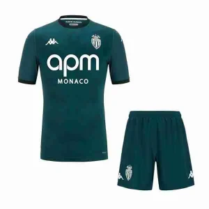 Camiseta AS Monaco Conjunto Niños Segunda 2024 2025