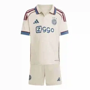 Camiseta Ajax De Ámsterdam Conjunto Niños Tercera 2025 2026