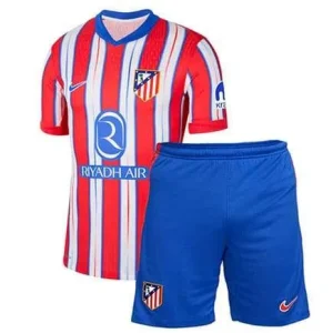 Camiseta Atlético De Madrid Conjunto Niños Primera 2024 2025