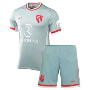 Camiseta Atlético De Madrid Conjunto Niños Segunda 2024 2025