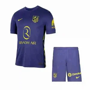 Camiseta Atlético De Madrid Conjunto Niños Segunda 2025 2026