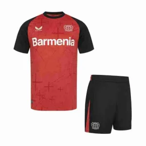 Camiseta Bayer Leverkusen Conjunto Niños Primera 2024 2025