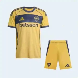 Camiseta Boca Juniors Conjunto Niños Segunda 2025 2026