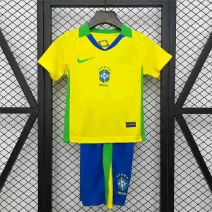 Camiseta Brasil Conjunto Niños Primera 2025 2026