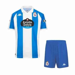 Camiseta Deportivo Coruña Conjunto Niños Primera 2024 2025