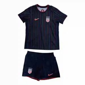 Camiseta Estados Unidos Conjunto Niños Segunda 2025 2026