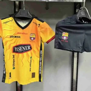 Camiseta FC Barcelona 100th Anniversary Conjunto Niños 2025 2026