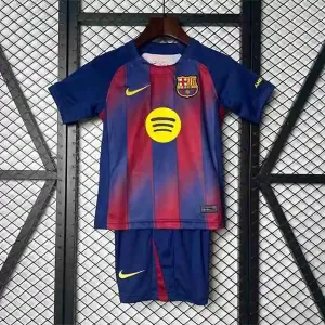 Camiseta FC Barcelona Conjunto Niños Primera 2025 2026