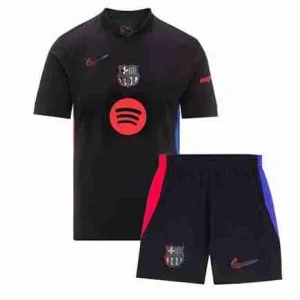 Camiseta FC Barcelona Conjunto Niños Segunda 2024 2025