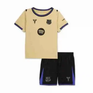 Camiseta FC Barcelona Conjunto Niños Segunda 2025 2026