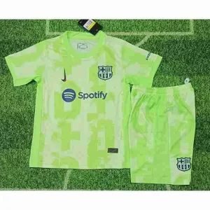 Camiseta FC Barcelona Conjunto Niños Tercera 2024 2025
