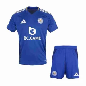 Camiseta Leicester City Conjunto Niños Primera 2024 2025