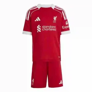 Camiseta Liverpool Conjunto Niños Primera 2025 2026