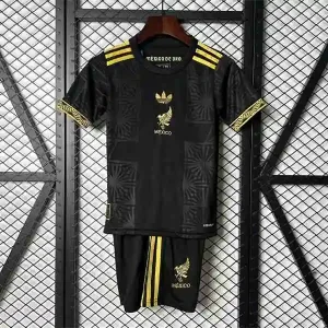 Camiseta México Conjunto Niños Especial 2025 2026 Negro