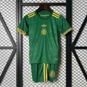 Camiseta México Conjunto Niños Especial 2025 2026 Verde