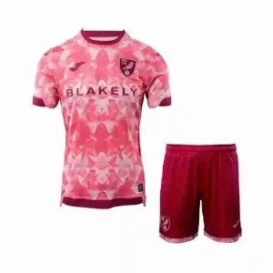 Camiseta Norwich City Conjunto Niños Segunda 2025 2026