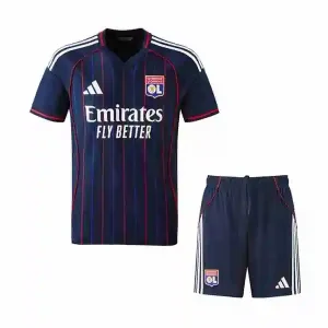 Camiseta Olympique Lyon Conjunto Niños Segunda 2025 2026