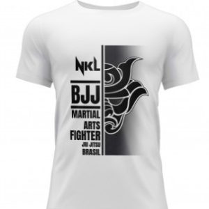 CAMISETA BJJ SAMURAI BLANCA