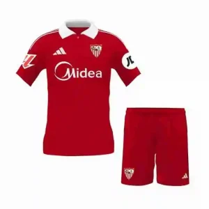 Camiseta Sevilla Conjunto Niños Segunda 2025 2026