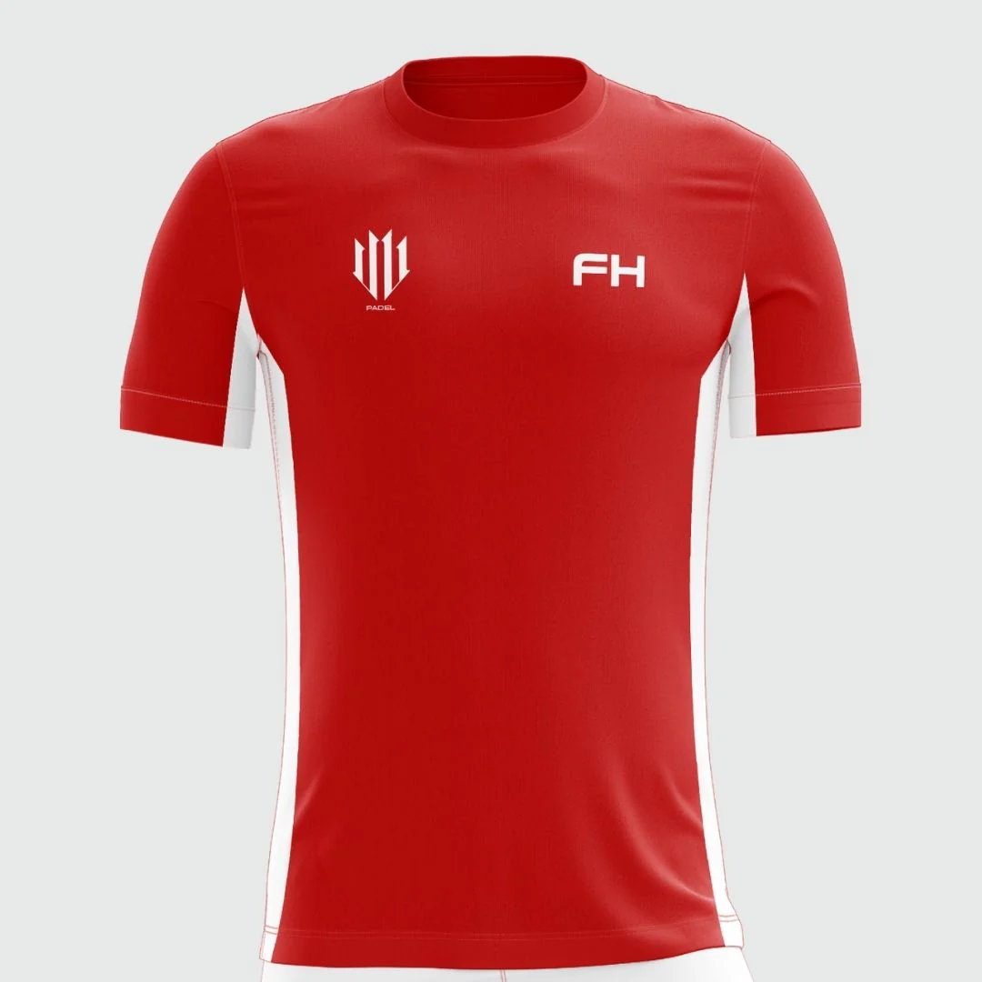 Camiseta Pádel Roja - Imagen 2