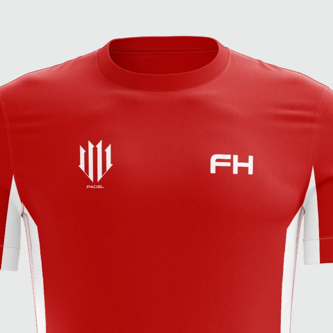 Camiseta Pádel Roja - Imagen 4