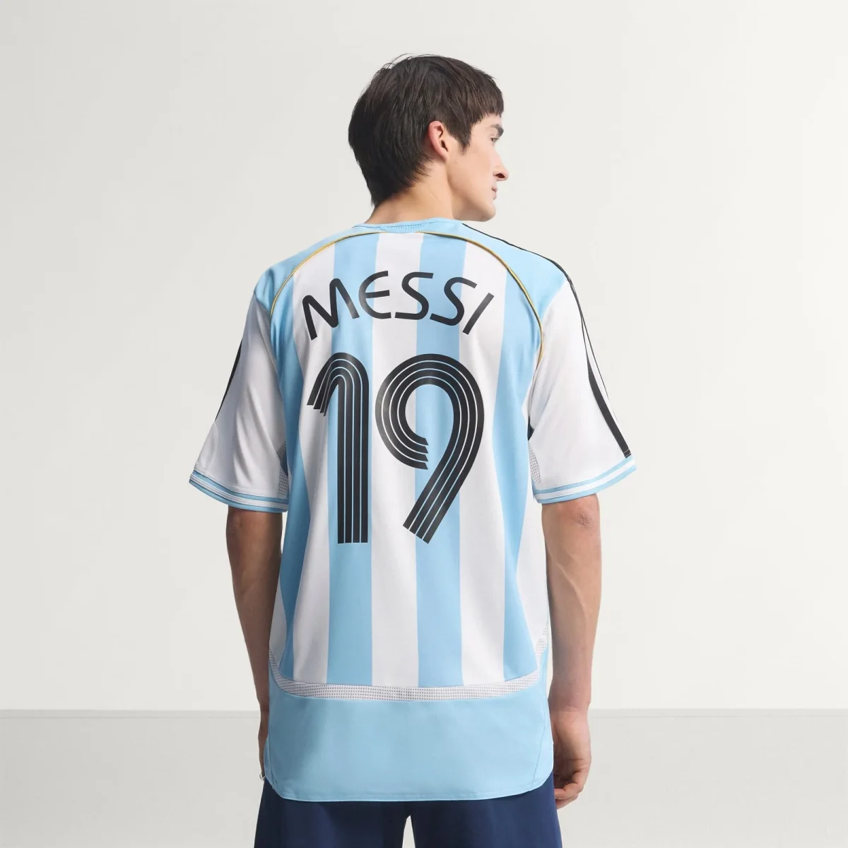Camiseta Adidas Argentina Local Messi 2006 Adulto - Imagen 5