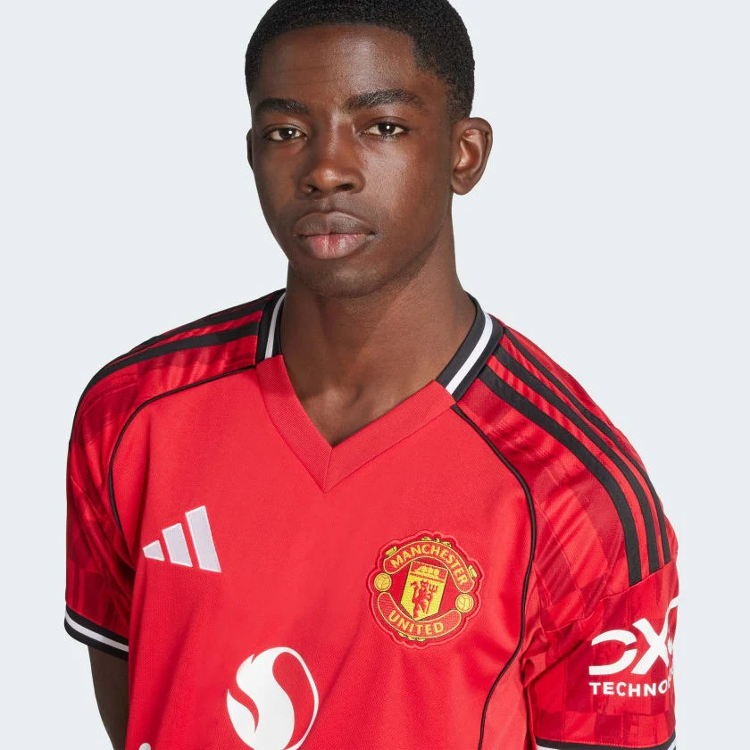 Camiseta Adidas Manchester United Local 25/26 Adulto - Imagen 5