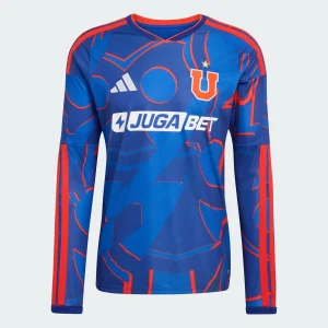 Camiseta Adidas Universidad de Chile Local 2026 Manga Larga Adulto