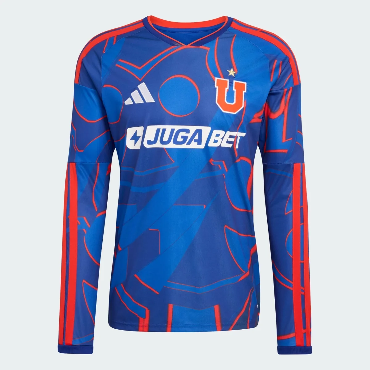 Camiseta Adidas Universidad de Chile Local 2026 Manga Larga Adulto