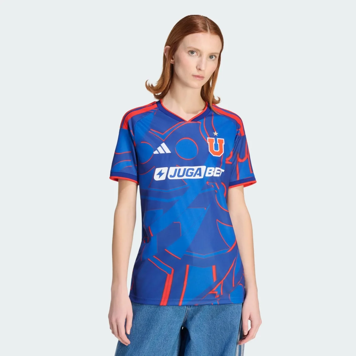 Camiseta Adidas Universidad de Chile Local 2026 Mujer - Imagen 4