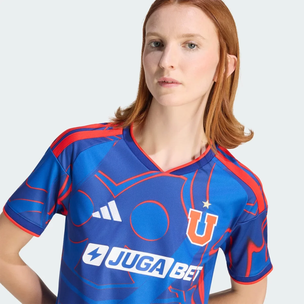 Camiseta Adidas Universidad de Chile Local 2026 Mujer - Imagen 5