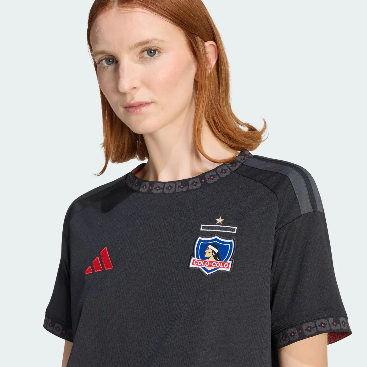 Camiseta Adidas Colo Colo Visita 2026 Mujer - Imagen 7