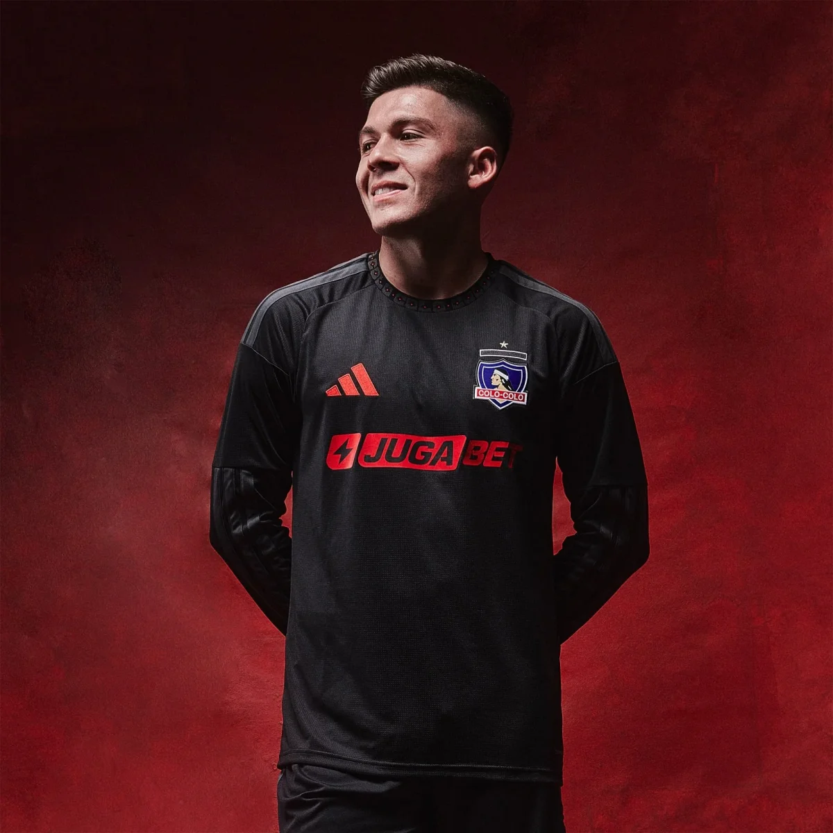 Camiseta Adidas Colo Colo Visita 2026 Manga Larga Adulto - Imagen 6