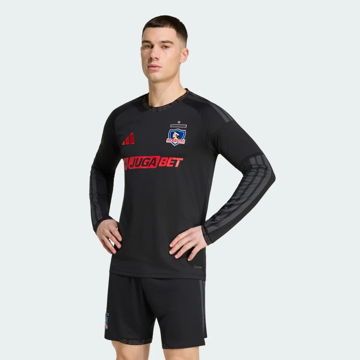 Camiseta Adidas Colo Colo Visita 2026 Manga Larga Adulto - Imagen 4