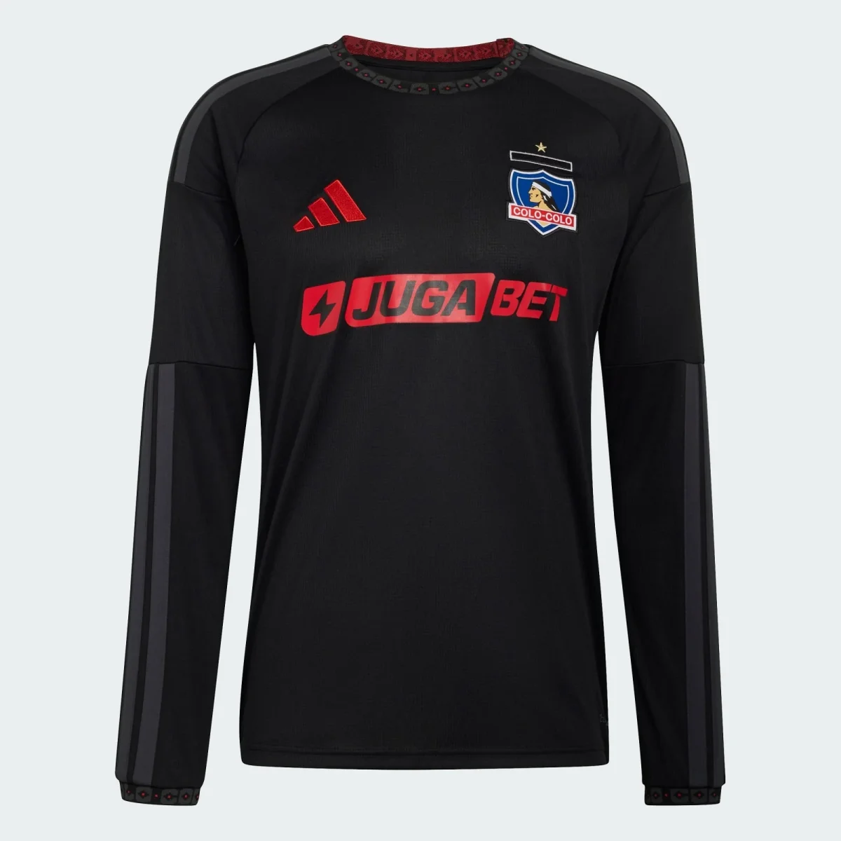 Camiseta Adidas Colo Colo Visita 2026 Manga Larga Adulto - Imagen 2